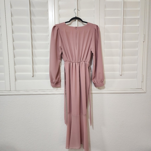 Wedding Guest Pink Mermaid Dress - Picture 4 of 7